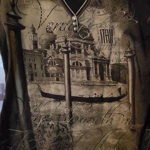 BLUE CANYON CLOTHING Womens short sleeve top Size large